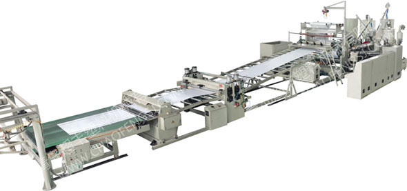 ABS single layer, multi-layer composite sheet production line
