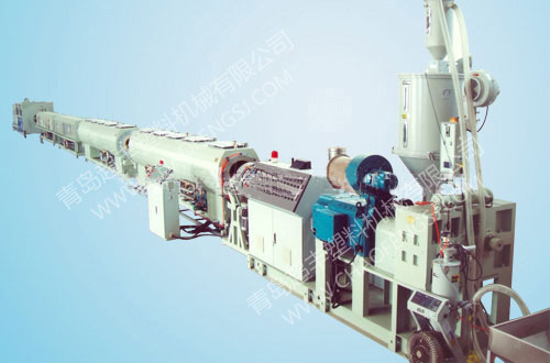 HDPE large diameter gas water supply pipe production line